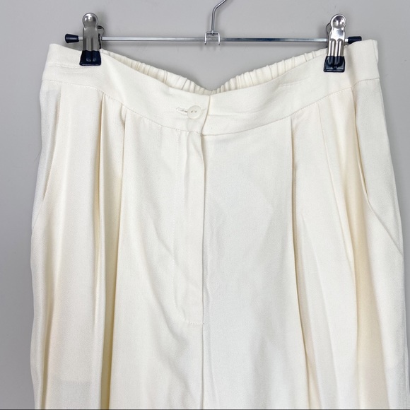 Vintage 90's Cream Trousers - Picture 2 of 5
